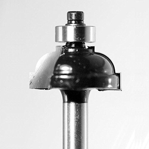 HM Profilfräser Holzfräser Fräser R1 6,3 mm D 28,5 mm Schaft 8 mm – RP-PF - 3