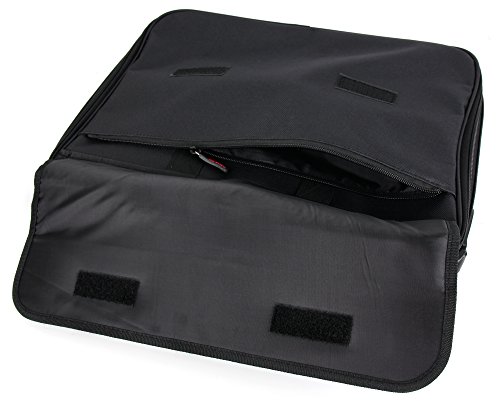 Gepolsterte Laptop-Tasche für Fujitsu LIFEBOOK A512 NG Notebook 15.6 Zoll – wasserabweisendes Nylongewebe – stabil, leicht und haltbar – von DuraGadget - 6