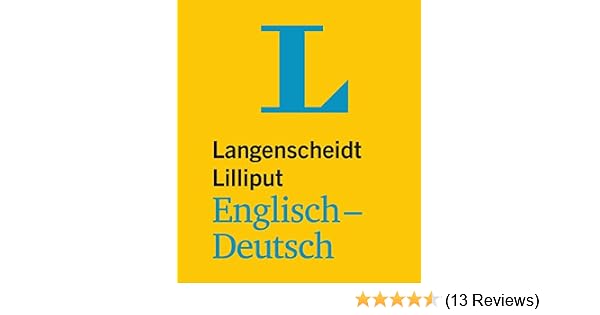 Langenscheidt Lilliput Englisch Englisch Deutsch Langenscheidt
