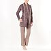 Le Chat Womens Basic Fleece Loungewear Jacket Brown Size 10