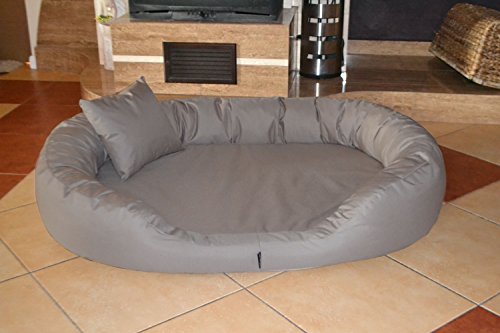 tierlando-SV5-02-Orthopedic-Dog-Bed-SAMMY-VISCO-ROBUST-Gr-XXL-140cm-Graphite