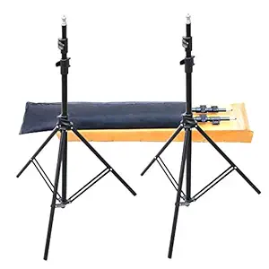 SHOOTVILLA Portable Foldable Combo of Umbrella Flash Light Stand Photo Video Studio Lighting Photography Stand(SV-ULS)