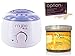 Mylee White Thermostatic Control Wax Heater & Mylee 450g Honey Soft Wax Kit NEW