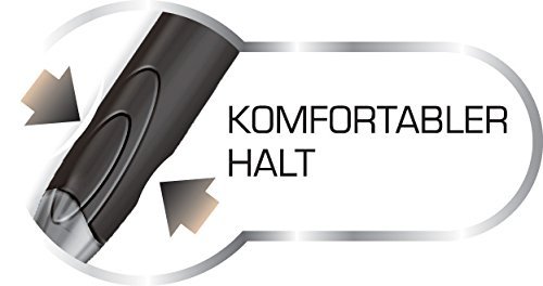 BIC 4-Farb-Druckkugelschreiber Grip Pro / 4 in 1 Kugelschreiber / Rot, Blau, Schwarz und Grün / Dokumentenecht / Mit gummiertem Griff/ Strichstärke 0,4mm / Stifte Set mit 12 Mehrfarbenstiften - 6