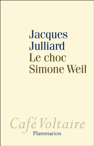 couverture de : Le choc Simone Weil