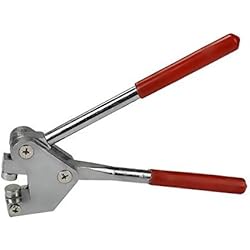 IDEALEBEN Pince à plomber avec 20 plombs diamètre 10mm et 20 fils à plomb 17cm