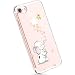 Produktbild Ysimee iPhone 8 Hülle Transparent, iPhone 7 Silikon Hülle, Ysimee UltraDünn HandyHülle Silikon TPU Case Cover Durchsichtig Soft Gel Cover Stoßfest EINWEG Gummi Stoßdämpfend SilikonHülle, Elefant