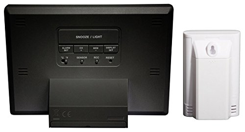 Youshiko Wireless Weather Station ( Premium Quality / Clear Display ) with Radio Controlled Clock ( UK Version) , Indoor… - Image 6