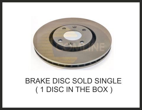 Citroen C5 Estate (De_) 2.0 Front Brake Disc Single Year 6/2001-8/2004 Zno