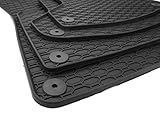 Gummifussmatten Audi A3 S3 RS3 8P Sportback Limousine Cabriolet ( nur Baujahr 2003-2012) Gummimatten Fußmatten Original Qualität S-Line 4-teilig
