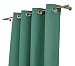 Produktbild Gardinen in Leinen-Optik Petrol mit verchromten Ösen, 145x240 cm, verschiedenen Farben