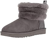 UGG  Laufbandsohle UGG® Fluff Mini Quilted Damen Stiefel Grau