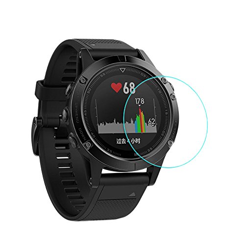 Preisvergleich Produktbild YusellYu_Mädchen Strampler Jumpsuit Yusell 9H + Hartglas Displayschutzfolie Schutzfolie für Garmin Fenix 5 GPS Watch