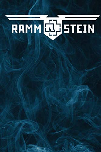 Preisvergleich Produktbild Rammstein: smokey blue notebook with 100 lined pages, 6x9''