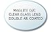 Produktbild Maglite D oder C Taschenlampe Anti-reflective (AR) Coated Ultra Clear Mineral Glas Linse, lens