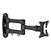 Price comparison product image Full Motion (Tilt & Swivel) Dual Arm Wall Mount for LCD Monitor - Black