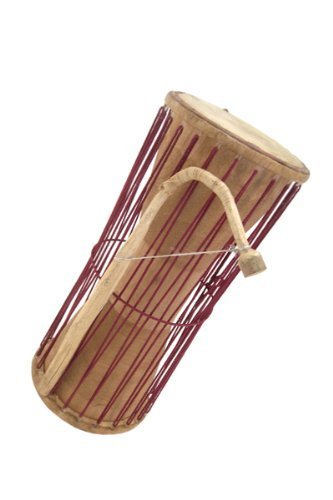 Africa Heartwood Project Proyecto Madera de Haya África Africano Talking Tambor con maza - Ghana dondo