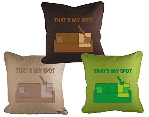 Dekokissen That´s My Spot B x H: 40cm x 40cm Farbe: limone von Klebefieber® - 3
