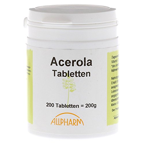 Preisvergleich Produktbild ACEROLA VITAMIN C Tabletten 200 St Tabletten
