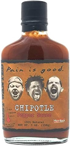 Pain Is Good Chipotle Chilli Pepper Hot Sauce 198g