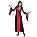 Produktbild Widmann 73221 - Erwachsenenkostüm Gothic Lady, Kleid mit Kapuze, rot, Größe S