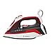 Produktbild Dampfbügeleisen Keramik Bügelsohle 2.200 Watt Dampf Bügeleisen Anti-Kalk 405108 Weiß/Anthrazit/Rot Keramik Leichtlaufsohle Dampfdüsen Selbstreinigend