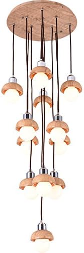 Lzonv Pendant Lights/ Chandeliers/ Ceiling Lights Nordic/Japanese Nuts, Modern Minimalist, American Cuisine,12 Head
