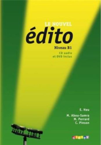 couverture de : Le nouvel édito - Niveau B1
