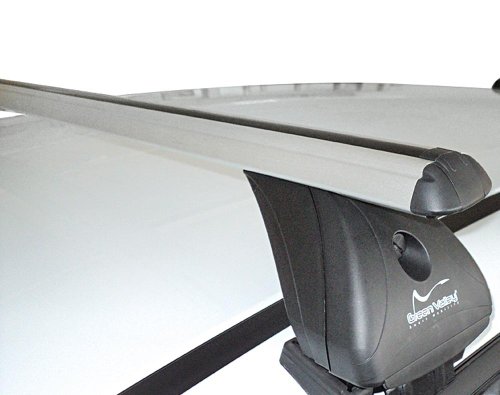 Green Valley Serie Barre portatutto Portapacchi Original Ford Fiesta VI (5 Porte) dal 2008 Alluminio