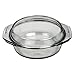 Produktbild Schüssel flach "Fashion Glas" mit Deckel Größe: 29 x 23cm
