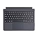Produktbild für microsoft surface go 10 zoll case magnetadsorption bluetooth tastatur mit touchpad (1087) (grau)