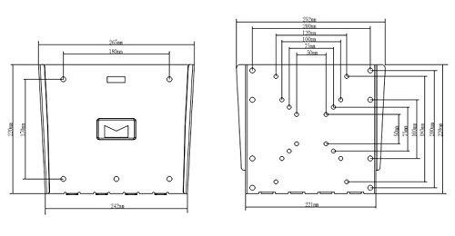 Multibrackets M VESA Wallmount III (Schwarz) - 5