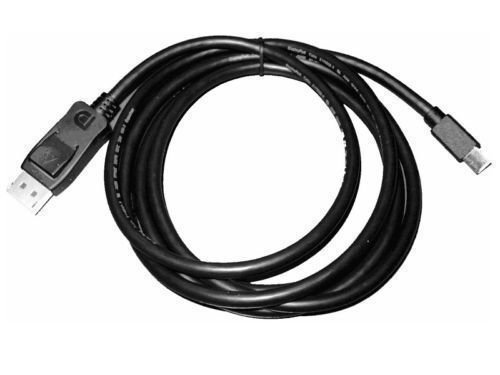 MultiKabel 2m Displayport (DP) auf HDMI mit Ethernet Kabel 1080p | Displayport (Stecker M) zu HDMI (Stecker A) unterstützt Full HD 3D & Audio Return Channel für Grafikkarten / PC und Apple uvm - 2