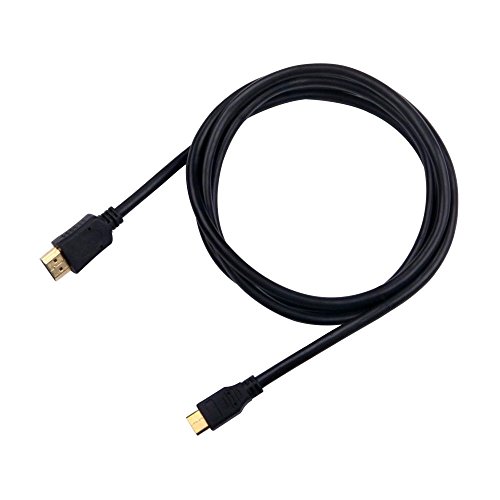Keple | 2M Mini HDMI (Typ C) auf HDMI (Typ A) | CANON EOS 700D | VergoldetesMini HDMI Kabel 1.4 / Full HD / HD Ready - 2