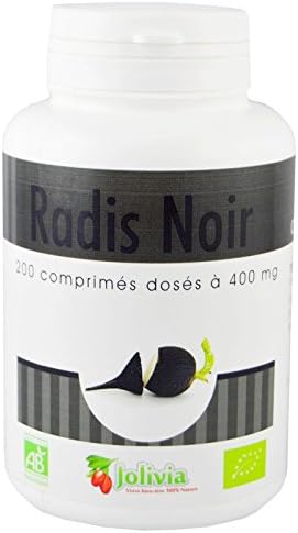 Black Radish 200 Tablets Organic