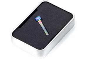 CNANRNANC Raggiungi un allineamento perfetto con RISK Bullone per sterzo della bici in lega di titanio per bicicletta, M6 x 30/35/40/50 mm (M6 x 35 arcobaleno)