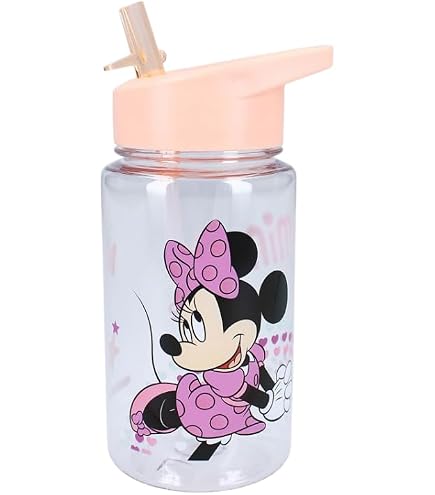 Stor ECOZEN Mickey Mouse Kinder-Trinkflasche 430 Ml – BPA-frei, Aus Tritan, Mit Beweglichem Ausguss