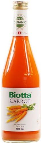 (12 PACK) - Biotta - Organic Carrot Juice | 500ml | 12 PACK BUNDLE