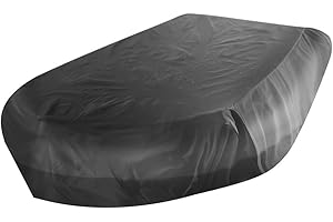 EMIIF Copertura impermeabile per gommoni, per canottaggio all'aperto (330 x 165 x 46 cm)