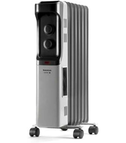 Radiatore Elettrico ad Olio 9 Elementi 2000W Regolabile Termostato