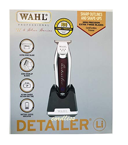 Detailer cordless li new extra t-wide blade 100 min run time