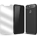 Produktbild Huawei P Smart Hülle, Slim Case & PANZERGLAS Cover 360° rundum FULL Schutzhülle Tasche Bumper Schale inkl. Original nobellgo® ECHTGLAS PANZERFOLIE (Schwarz)