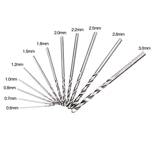 eBoot Handbohrer Spiralbohrersatz für Modell Harz Schmuck Nussbaum Amber Bienenwachs Olive Nut - 2