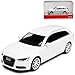 Produktbild Audi A6 C7 Avant Kombi Gletscher Weiss Metallic 2011-2018 H0 1/87 Herpa Modell Auto mit individiuellem Wunschkennzeichen