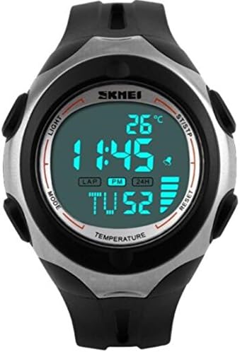 COLY SKMEI 50M Waterproof LCD Digital Boys Teenager Multifunctional Military Sports Watch
