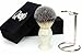 Syntactic (Badger looking ) Hair Shaving Brush with Ivory Handle/Base and Shaving Brush Stand/Holder. Perfect for Good Shave