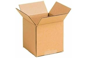 TRENDWEARZ 127x127x127mm Brown Cardboard Boxes MAILING Gift Packet Carton for Posting Royal Mail Parcel Mailers 5x5x5 Inches 5pcs