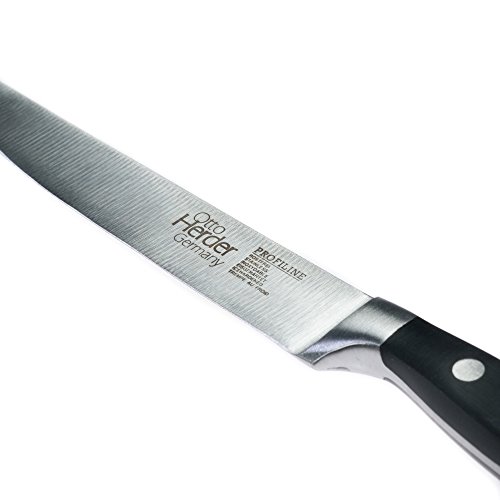 Steakmesser mit ergonomischen Griffen aus Handgeschmiedetem rostfreien Edelstahl 24,5 cm - 2