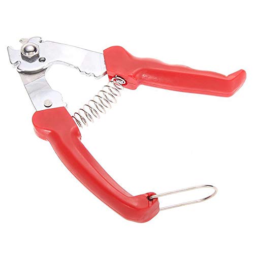 Preisvergleich Produktbild Tianzhiyi Fahrrad wesentliche Teile Fahrradbremsseilschneider, Klemmreparaturwerkzeug Mountainbike Innenaußenbremse Schaltseilseil - Rot