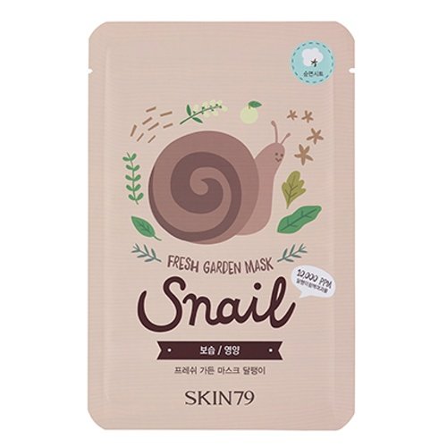 skin79 Mask Fresh Garden - Snail, confezione da (4 X 23 G)